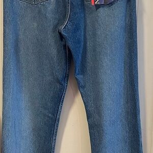 Vintage Lawman Stylish Blue Boyfriend Fit Western Jeans Straight Leg NWT